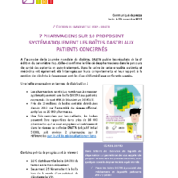 CP – Sondage Ifop pharmaciens