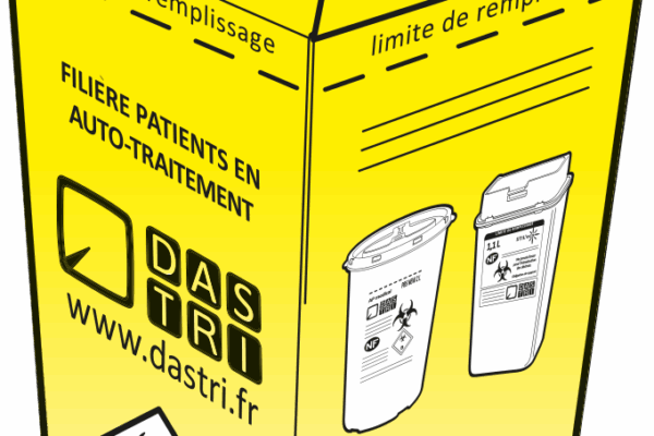 Caisse carton avec poignées