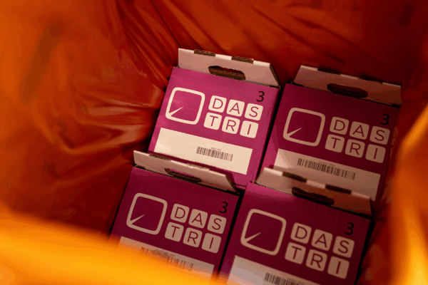 Boîtes DASTRI en pharmacie