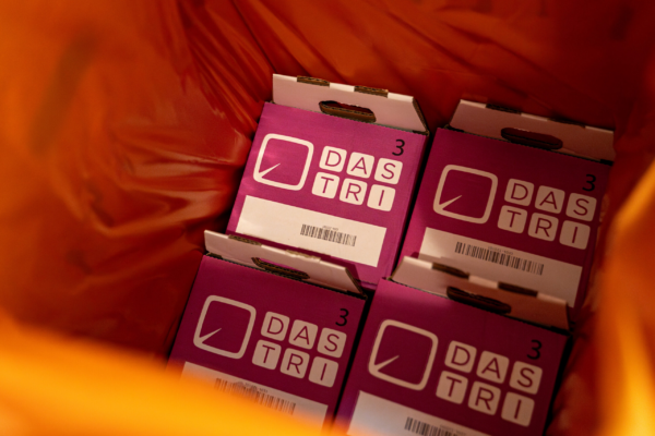 Boîtes DASTRI en pharmacie