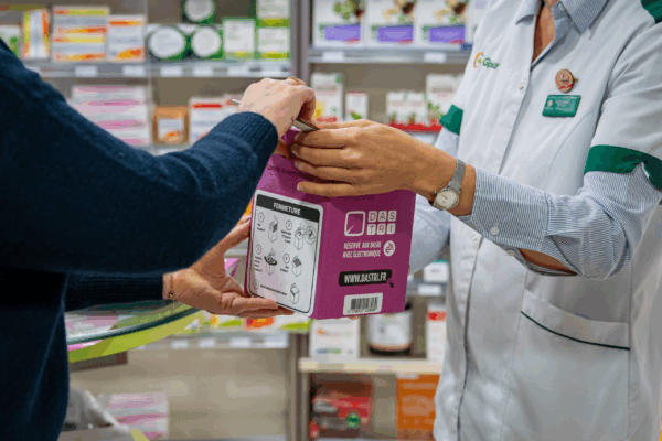 Boîtes DASTRI en pharmacie